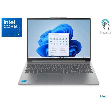 Lenovo IdeaPad Slim 5 16" Touchscreen Lightweight Laptop, Intel Core 7 240H, 16GB DDR5, 512GB SSD, Grey