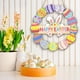 thumbnail image 5 of Decoraciones de Pascua, adornos de Pascua, regalos de Pascua, decoración de Pascua, colgante de puerta, porche delantero festivo, colgante de corona de Pascua de madera, colgante de puerta, 5 of 5