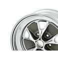 thumbnail image 3 of Scott Drake C5ZZ-1007-CR 65-67 Styled Steel Wheel 15X7 4 bs Chrome/Charcoal, 3 of 5