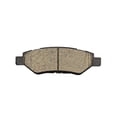 thumbnail image 5 of Detroit Axle - Rear Brake Pads for 2008-2014 Cadillac CTS, 2010-2016 SRX, 2010-2015 Chevrolet Camaro, 2011 Saab 9-4X, Ceramic Brake Pads, 5 of 7