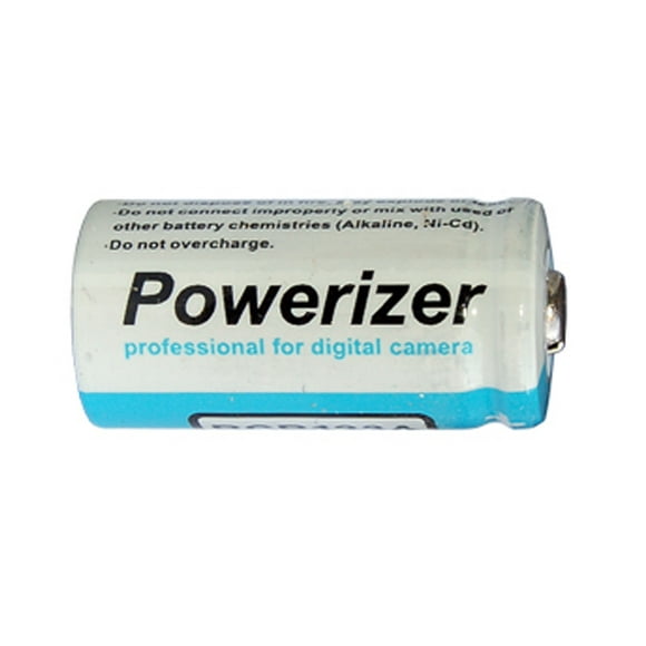 3.6 Volt Powerizer RCR123A (16340) Lithium Ion Battery (650 mAh)