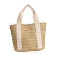 thumbnail image 4 of Bolso De Paja Para Mujer, Bohemio, Hecho A Mano, Para Uso Diario, Vacaciones, Viajes, Vacaciones, Informal, Correas Blancas Salvador  Bolso tejido a mano, 4 of 9