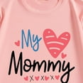 thumbnail image 6 of THDHVS Boys Summer T-shirts,Toddler Casual Tops,Kid's Mother's Day Print Round Neck Short Sleeve Loose Casual T-shirt for Outerwear Short Sleeve Round Neck Top/shirt Pink 3-4 Years, 6 of 6