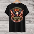thumbnail image 7 of mgoYE 250 Anniversary USA T Shirt 250 Anniversary USA Shirts American Flag USA T-Shirt Patriotic Independence Day Tee Tops(Black,S), 7 of 7