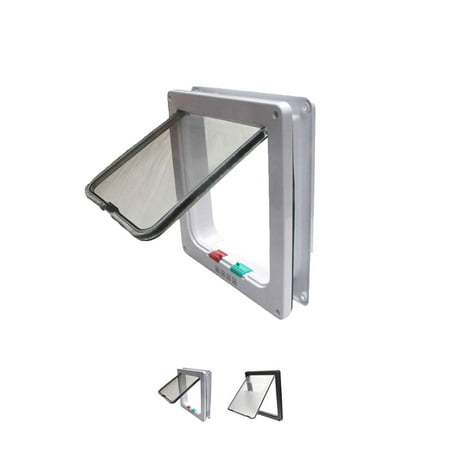 - Pet Door Wall Entry Pet Door with Telescoping Tunnel Safe Gate for Dogs and Cats