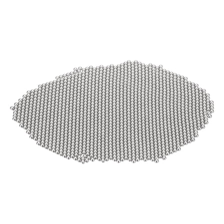 Uxcell 500-Pack Stainless Steel Bearing Balls, 2mm G100 Metal Precision Balls Marbles