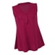 thumbnail image 5 of Camisa Sin Mangas Sin Mangas Del de Las Mujeres Tank Mangas con Cuello en V Camisa Ocasional Más Tamaño Rose 3XL Macarena top sin mangas para mujer, 5 of 8