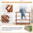 thumbnail image 3 of Zapatera Plegable, No Requiere instalación, Organizador Zapatos de instalación Libre de 4 Capas, zapatera Organizador,12-16 Pares de Zapatos,zapatera para Dormitorio, Puerta, Sala de Estar, 3 of 6
