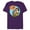 Purple, variant on Disney Princess Pocahontas & Meeko Holiday - Short Sleeve Blended T-Shirt for Adults - Customized-Yellow