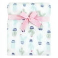 thumbnail image 4 of Hudson Baby Infant Girl Plush Blanket with Security Blanket, Cactus, One Size, 4 of 4