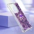 thumbnail image 4 of Funda para Xiaomi Redmi Note 13 Pro 4G con Brillo Líquido Flotante, Purpurina, Parachoques y Anillo Giratorio Soporte, 4 of 5
