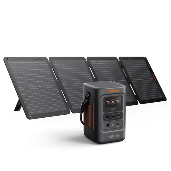 Batería externa Jackery Explorer 240D 256Wh con panel solar de 100W