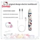 thumbnail image 2 of Sanrio-cepillo de dientes eléctrico Hello Kitty, 6 engranajes, onda de sonido ajustable, protector de goma de pelo suave, portátil, batería de larga duración, regalo de amigo, 2 of 4