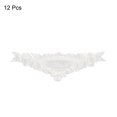 thumbnail image 3 of Uxcell 12 Packs Vintage Resin Picture Frame Lace Photo Frame for DIY Accessories, White, 3 of 6