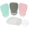 thumbnail image 3 of GETAJGHSD Sauce Containers Squeeze Bottle Squeeze Bottle Cream White 4Pcs, 3 of 8