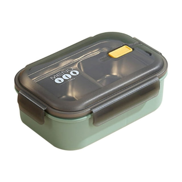 Dvkptbk Lunch Box Stainless Steel Insulated Lunch Box for Office Workers Large Capacity Lunch Box Student Compartment Lunch Tray Camping Essentials