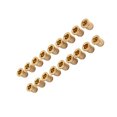 thumbnail image 3 of IFANLANDOR 18 Pcs Metal String Ferrules for Electric Guitar Components, 3 of 8