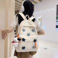 thumbnail image 2 of Mochila Decorativa De Estrella Kawaii, Linda Bolsa Escolar De Nylon Para Estudiantes, Mochila Casual De Viaje, 2 of 4