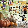 thumbnail image 4 of Pegatinas para ventanas, fiesta de Halloween, espejos estáticos, adhesivos de vidrio impermeables reutilizables para decoración de festivales 9 hojas Methold HA007618-00, 4 of 6