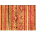 thumbnail image 1 of Ahgly Company Indoor Rectangle Abstract Orange Modern Area Rugs, 3' x 5', 1 of 4