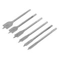 thumbnail image 3 of Broca de Taladro de Madera de Pala, Un Labor Dura de 6 piezas de 6 piezas precisas colocacia de bit bits plano y hexabilador para carpinero para carpintería de carpintería, 3 of 7
