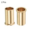 thumbnail image 3 of Uxcell 10mm Tube Brass Compression Fittings, 2 Pack Insert Compression Sleeve Fitting, 3 of 4