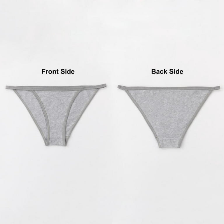 3 pack Cotton Thongs for Women Breathable Low Rise Bikini Lady Panties  Womens Underwear Sexy S-XL