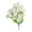 E, variant on Artificial FlowersLifelike Fake Stems Decorative Silk Flowers for HomeLiving RoomTabletop Office Wedding Decoration