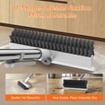 thumbnail image 4 of Floor Scrub Brush with Long Handle, Mini 3-in-1 Heavy-Duty Stiff Bristle Scrubber with Squeegee for Shower, Bathroom, Kitchen, Patio, Garage, Wall & Deck Cleaning, 4 of 7