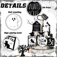 thumbnail image 4 of Juego de decoración para bandejas de Halloween Umigy, 15 unidades, diseño de murciélago fantasma de madera, 4 of 7