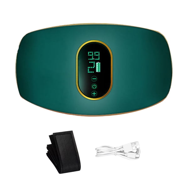 Masajeador Cintura para La Adelgazante Recargable 3 Modos Masaje (a) Verde