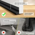thumbnail image 5 of Door Draft Stopper 36 Inch Under Door Draft Blocker Door Sweep for Bottom of Door Reduce Cold Air, Soundproof, Light, Odor, Weather Stripping Door Seal Strip Fit for Interior/Exterior, 5 of 9