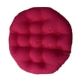thumbnail image 1 of Cojín de asiento de 24 x 24 pulgadas, almohadillas para silla, cojín para asiento de patio para cesta colgante Rojo oscuro, 1 of 9
