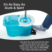 Hurricane Spin Mop Replacement Mop Heads for As Seen On TV Mop & Bucket Cleaning System by BulbHead, Spin Away Germy, Dirty Water - Super-Absorbent Microfiber Mop Head Holds 10X Weight