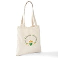 thumbnail image 6 of CafePress - Claddagh Ring Tote Bag - Unisex Canvas Tote Bag, Beige, 1-Piece, 6 of 6
