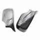 thumbnail image 2 of Side Door Mirror Cover Cap Carbon Fiber Look L&R Wing Door Rearview Mirror Covers Replacement for BMW E46 1998-2005, 2 of 5