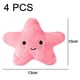 thumbnail image 2 of 4 piezas de juguetes de peluche, juguetes de peluche crujientes, lindos juguetes para masticar con forma de estrella, amarillo, 2 of 5