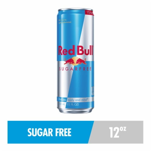 Red Bull Sugar Free Energy Drink Can 12 fl oz - Pack of 2