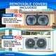 thumbnail image 5 of Ventilador de ventana Comfort Zone CZ319WT2, 23 cm, 3 velocidades, blanco, 5 of 6