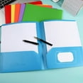 thumbnail image 2 of Giaone 6Pcs Two-Pocket Folders 11.4x9.25Inch Presentation Folders Document Organiser, 2 of 11