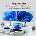 thumbnail image 4 of Plugable USB C Docking Station Dual Monitor 2 HDMI Ports, Power Delivery Dock, Dual 4K Monitor (ud-msth2), 4 of 7
