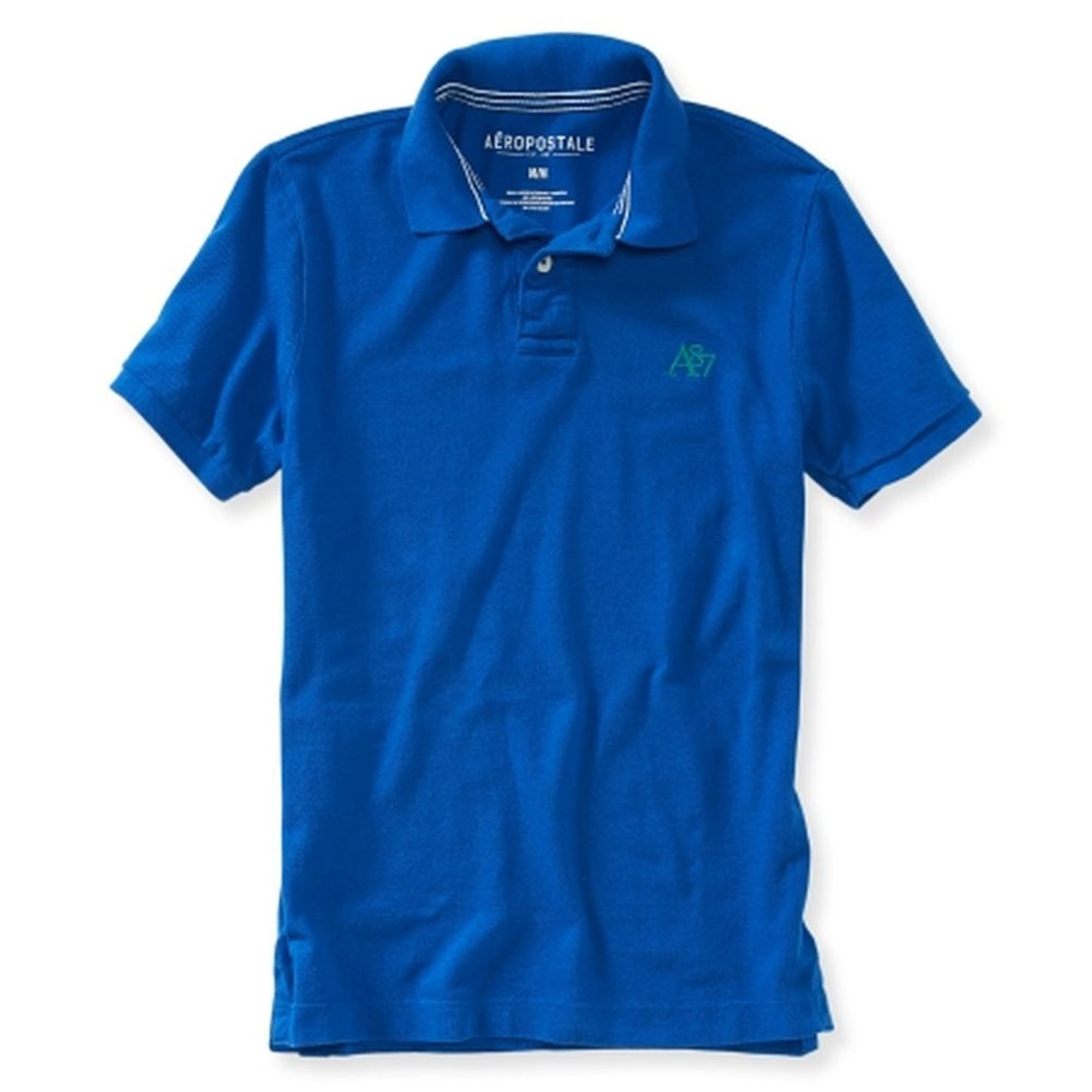 Aeropostale Mens A87 Uniform Rugby Polo 