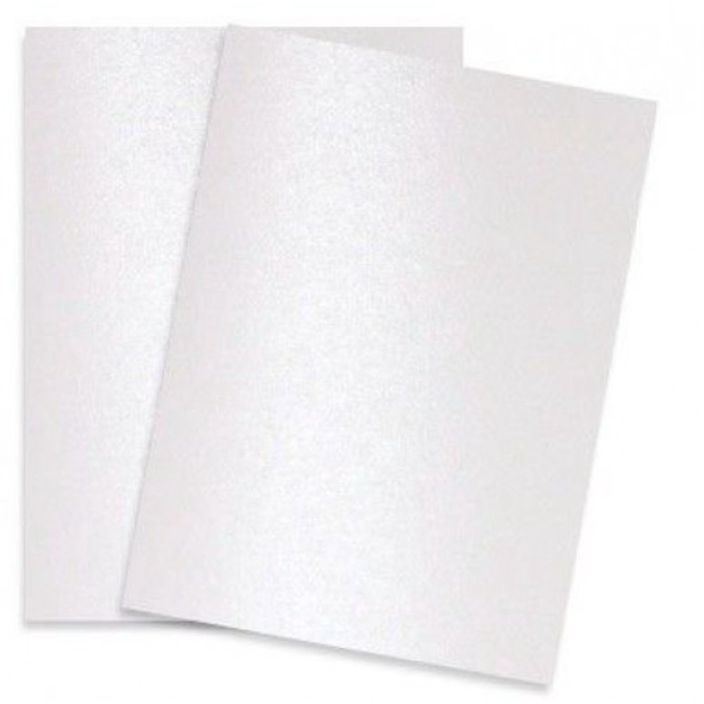 Shimmer Pure White [PaperPapers] 8.5X11 Multipurpose Metallic Paper 200 sheets per pack