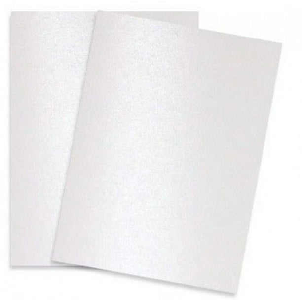 Pure Pearl White Digital 12X18 Shimmer Metallic Card Stock Paper