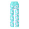 thumbnail image 3 of WILLBEST Pantalones Casuales elegantes para Mujer para Todas Las Ocasiones: Pantalones Cómodos con Estampado de Halloween para Uso Diario, Ideales para Tu Guardarropa de Otoño. Mediana, 3 of 4