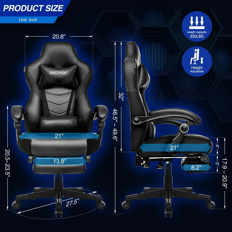 Respawn Ergonomic Chair Ofm 110 Racing Style Gaming Chair With
