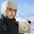 thumbnail image 5 of Herrnalise Golovejoy Men's And Women's Warm Waterproof Windproof Winter Ear Protectors Caps Hats, 5 of 5