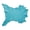Aquamarine, variant on Mégisserie Jullien, Chèvre Breteuil, Goat Leather Hide