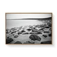 thumbnail image 2 of wall26 Floating Framed Canvas Wall Art for Living Room, Bedroom Black and White Water Canvas Prints for Home Decoration Ready to Hang - 16x24 inches, 2 of 4