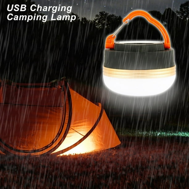 Wullstar Usb Rechargeable Led Camping Light Tent Lantern Night Lamp 3 Modes Outdoor Camping Lantern Walmart Com Walmart Com
